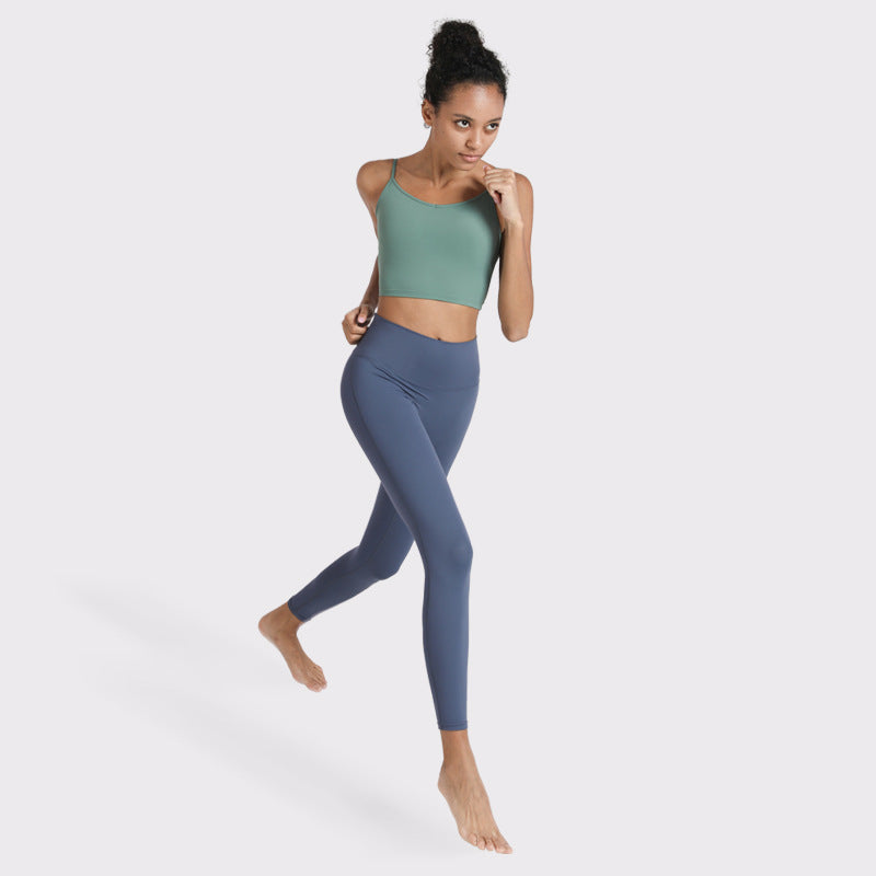 Two-Piece Sling Tank And Quick-Drying Fitness Suit
