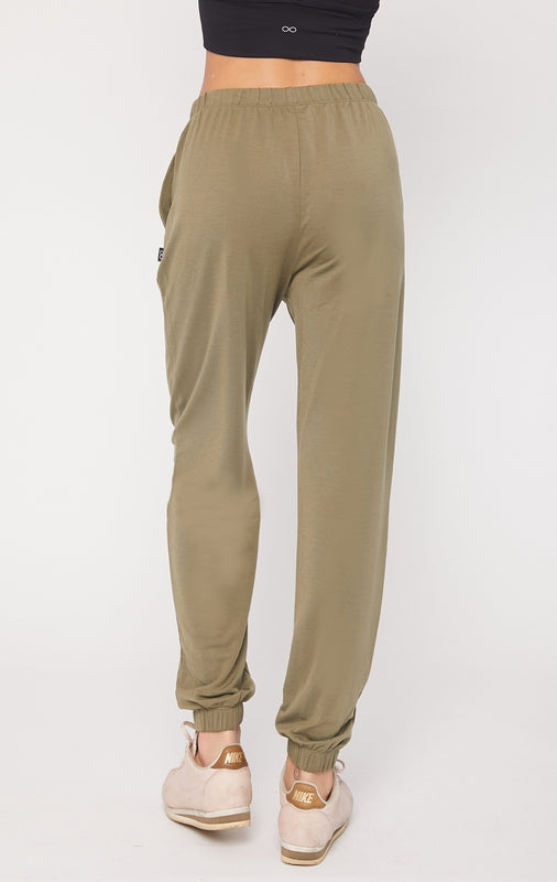 Karma Graphic Viscose Blend Sweatpants