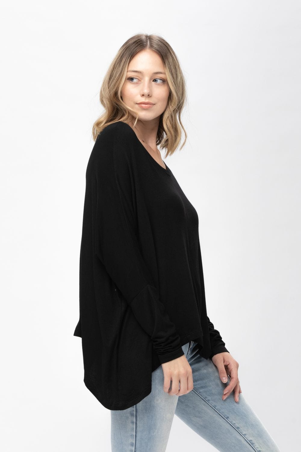Knit Tunic Blouse