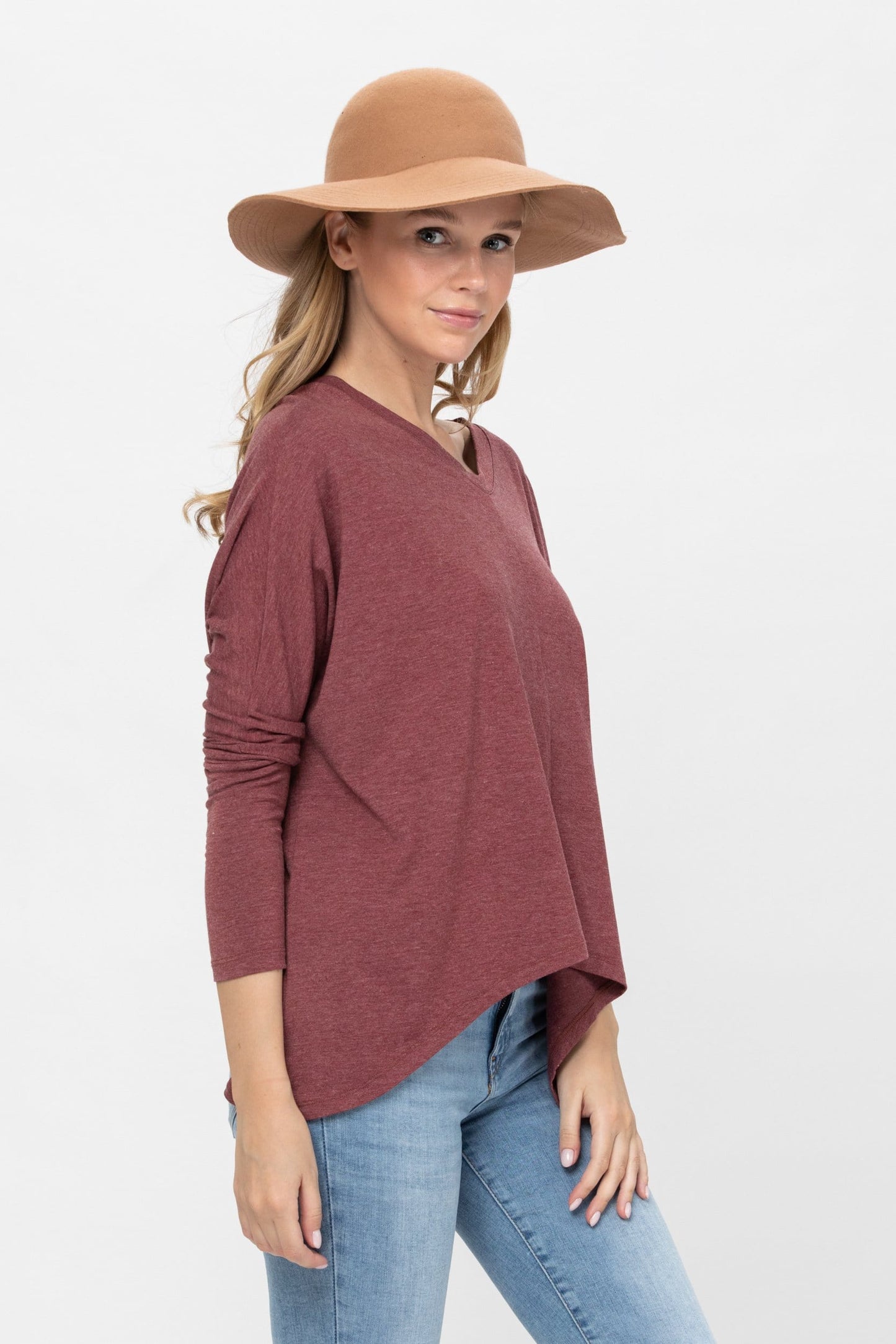 Knit Tunic Blouse