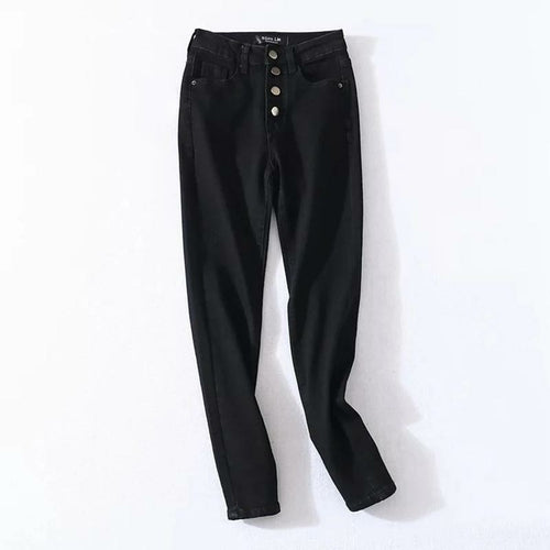 Denim Pencil Pants
