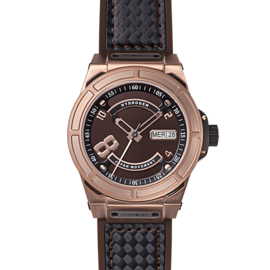 Otto Brown Rose Gold Watch